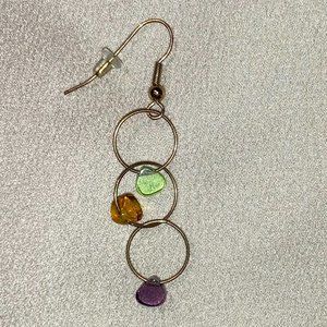 Colorful Circle Earrings